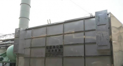 铝材厂三酸抛光废气处理（硝酸黄烟处理无烟排放）